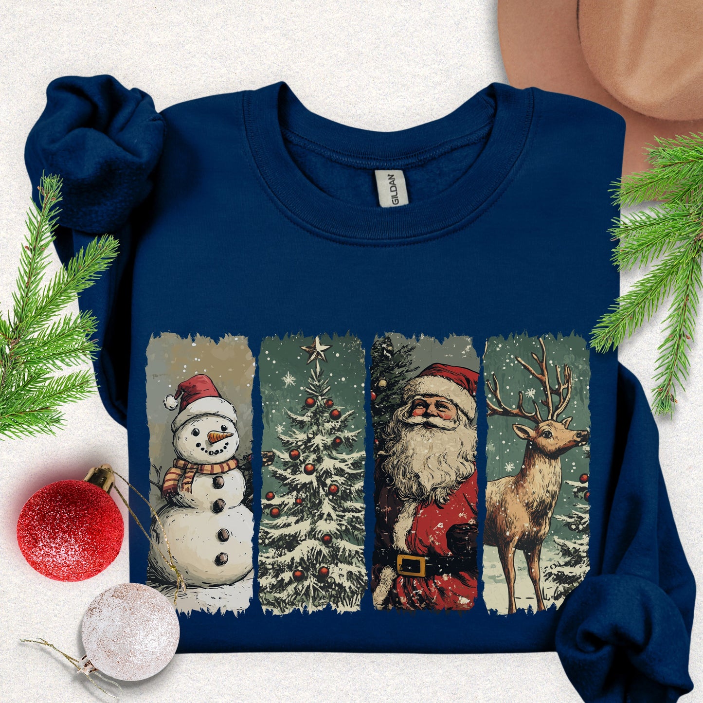 Vintage Christmas Magic Sweatshirt
