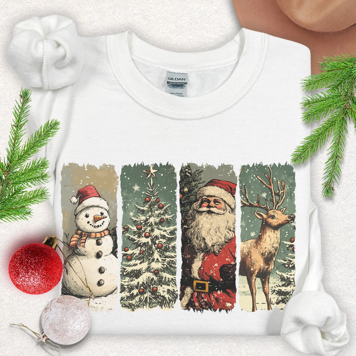Vintage Christmas Magic Sweatshirt