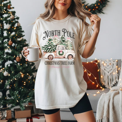 North Pole Christmas Tree Farm Tee