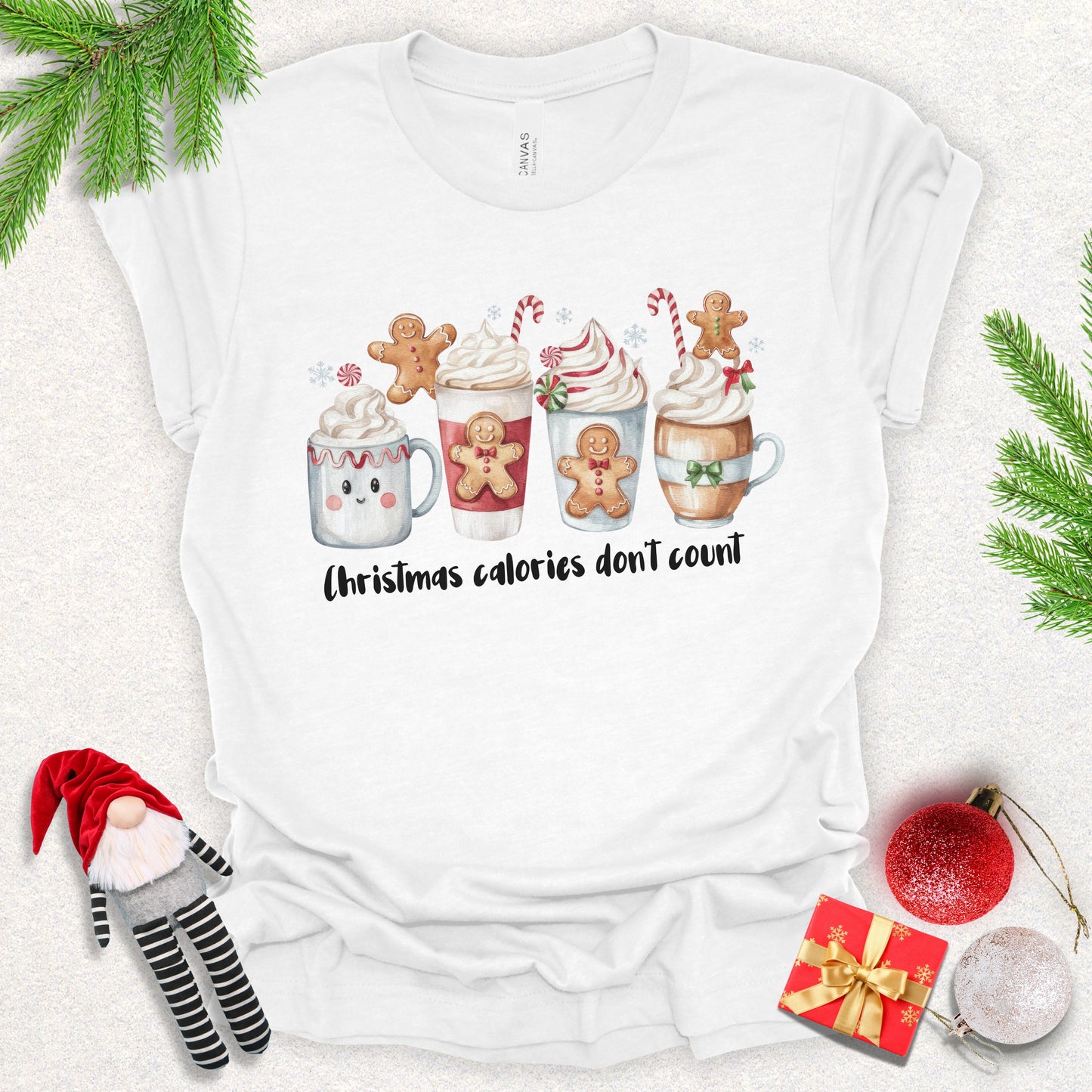 Christmas Calories Don't Count Tee