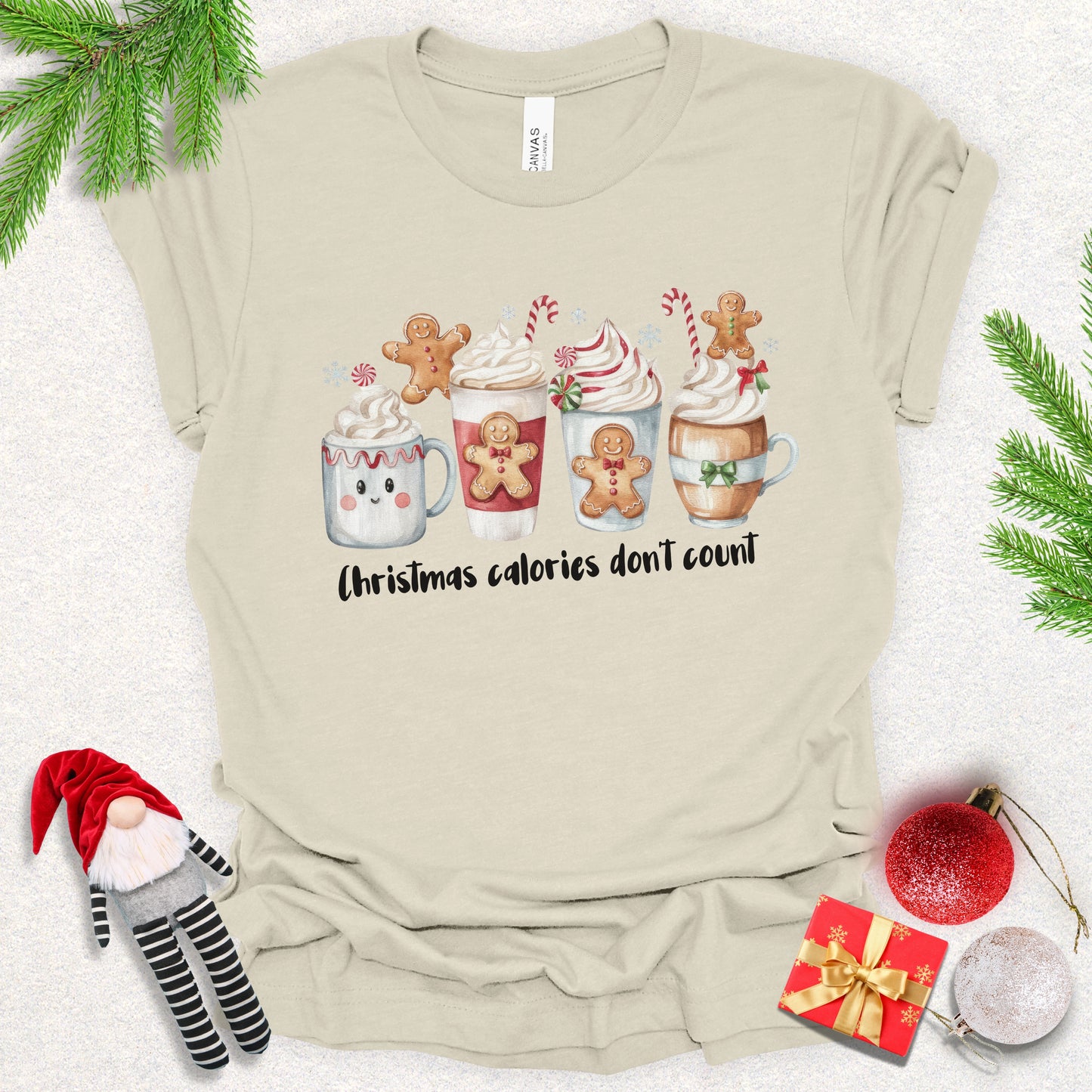 Christmas Calories Don't Count Tee