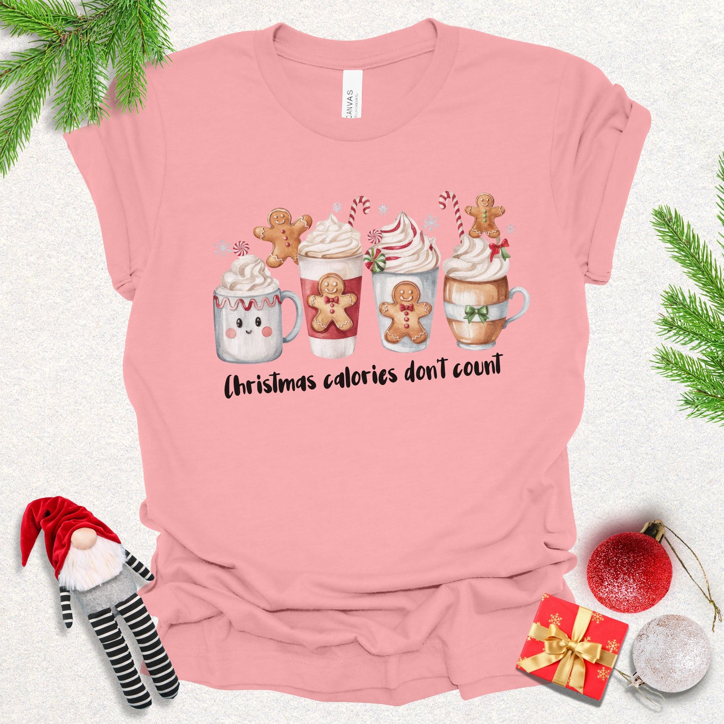 Christmas Calories Don't Count Tee