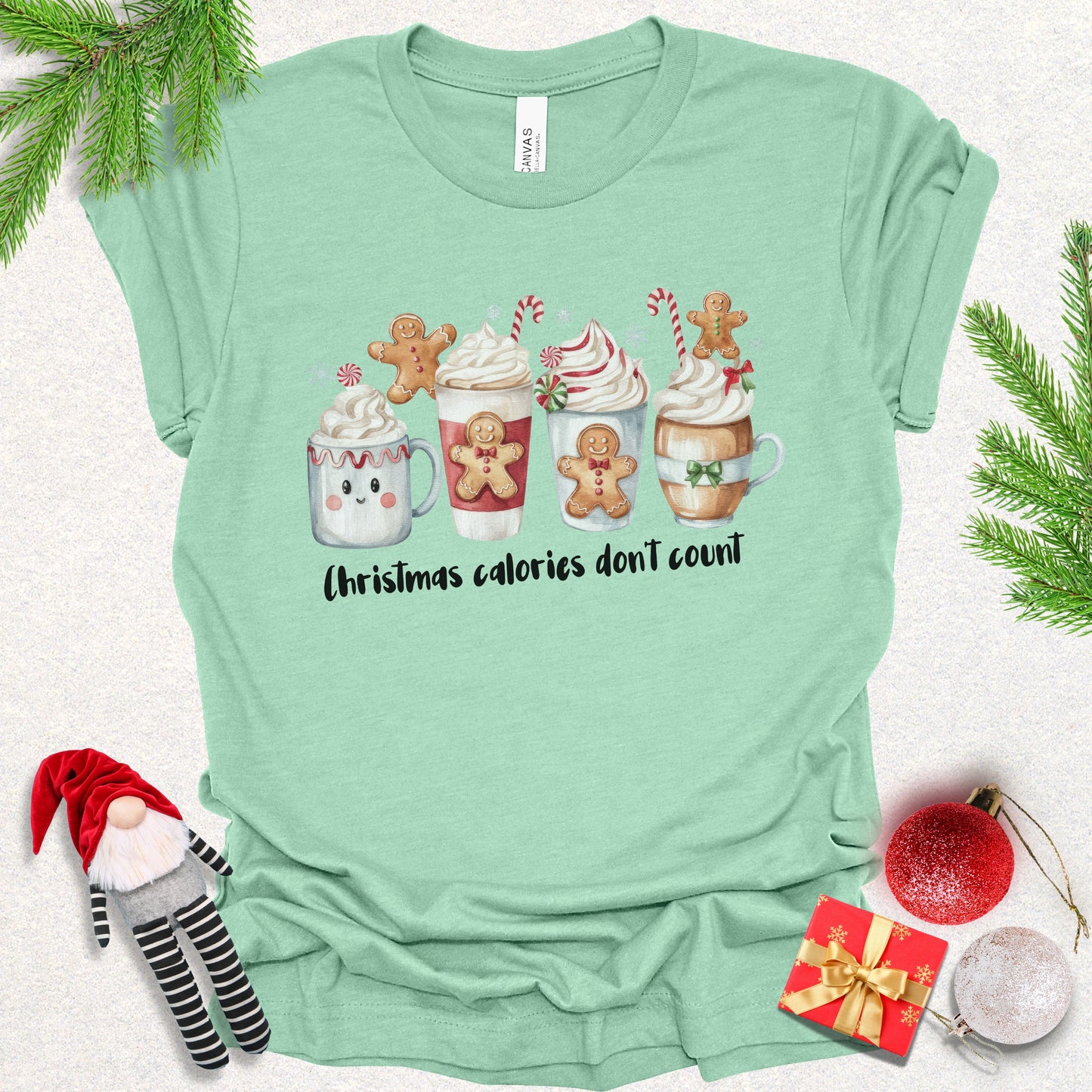 Christmas Calories Don't Count Tee
