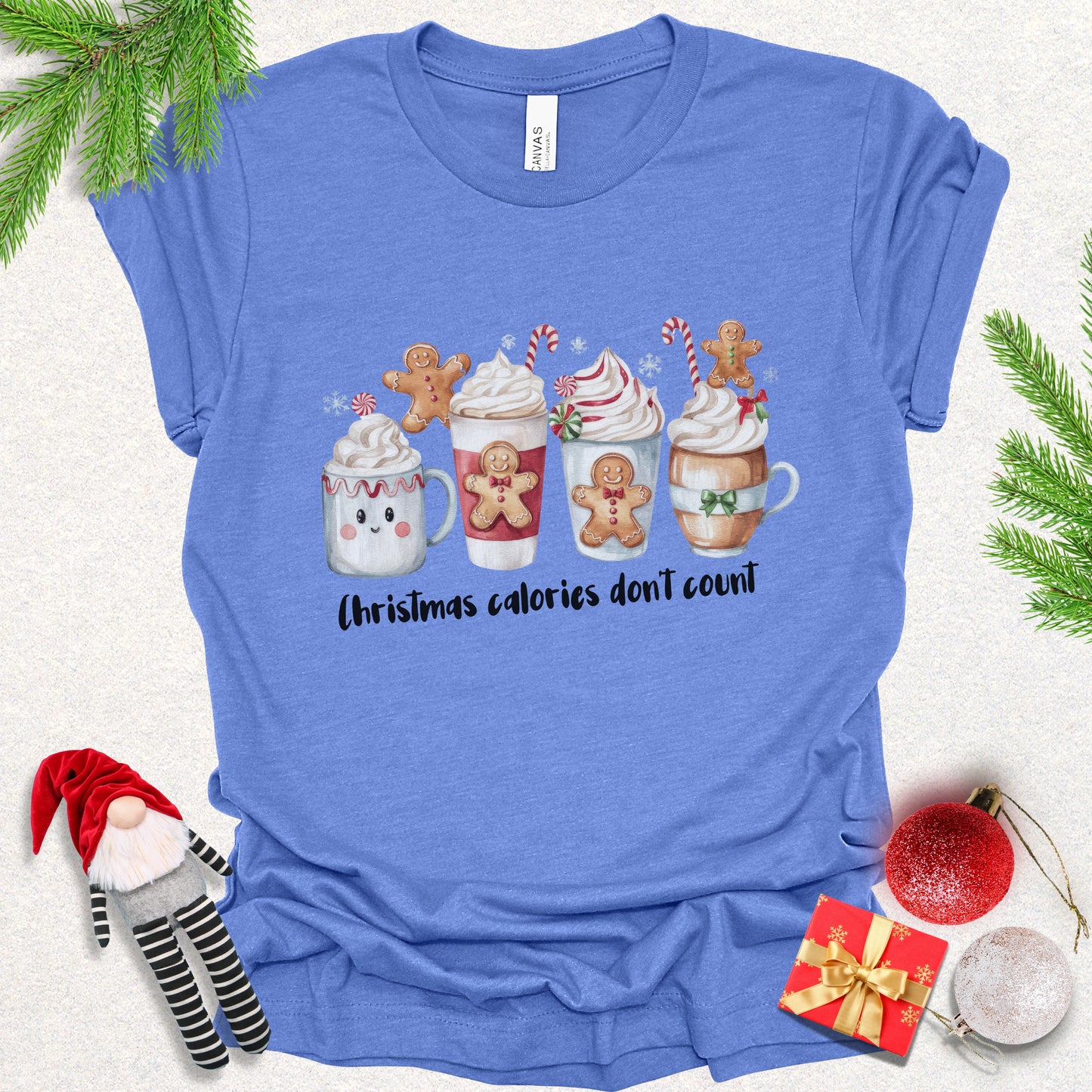 Christmas Calories Don't Count Tee