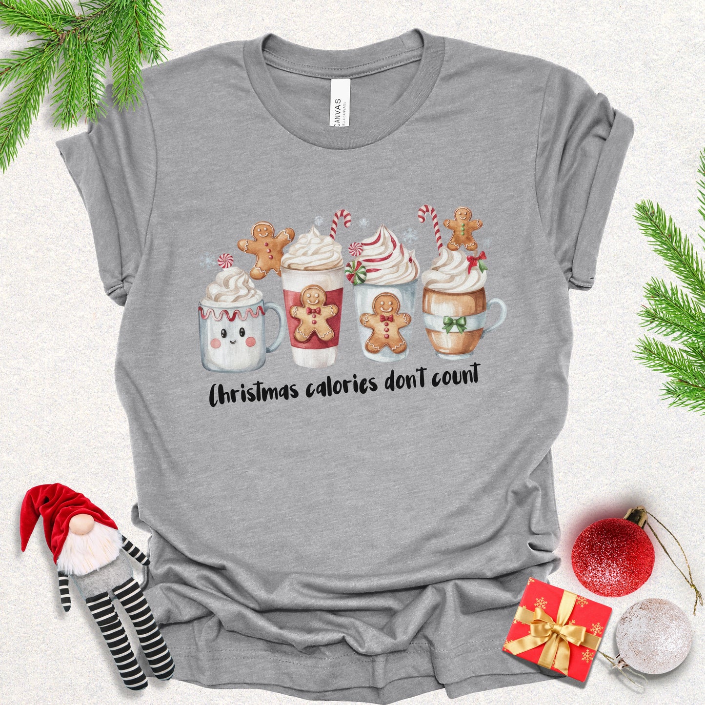 Christmas Calories Don't Count Tee