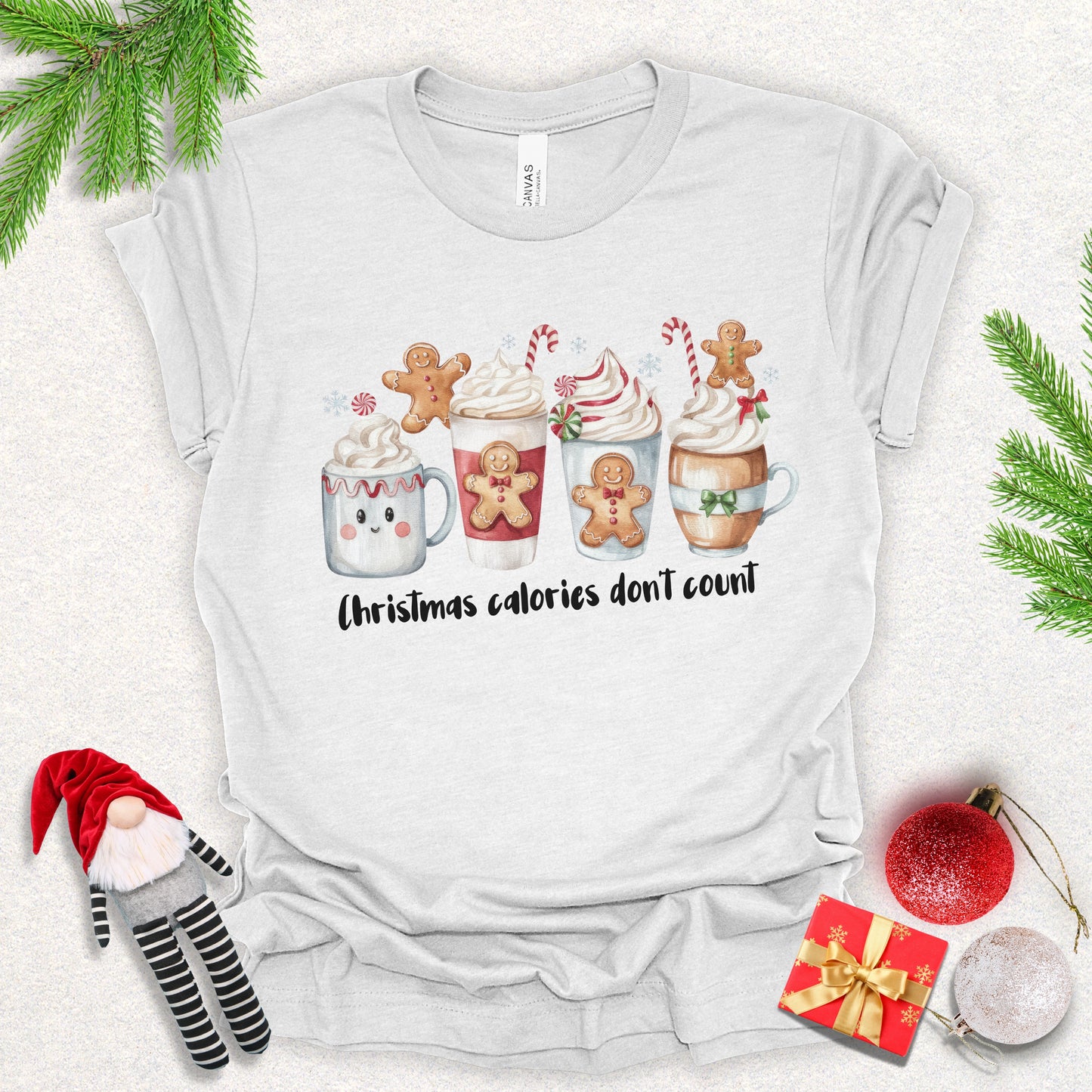 Christmas Calories Don't Count Tee