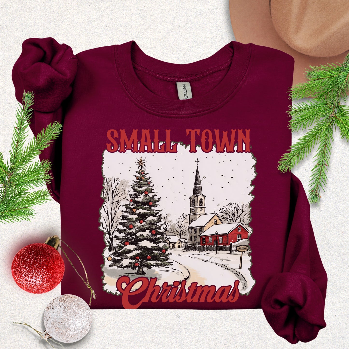 Small Town Christmas Sweatshirt