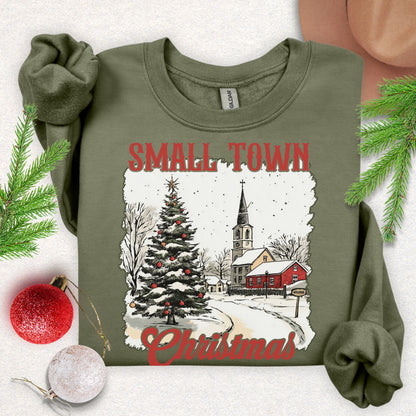 Small Town Christmas Sweatshirt