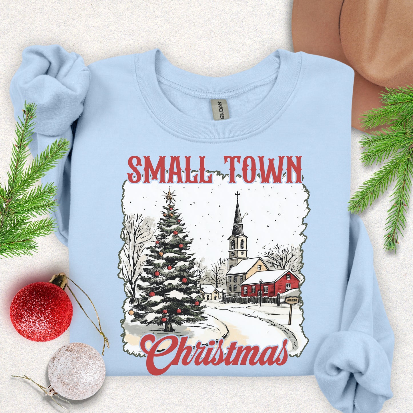 Small Town Christmas Sweatshirt