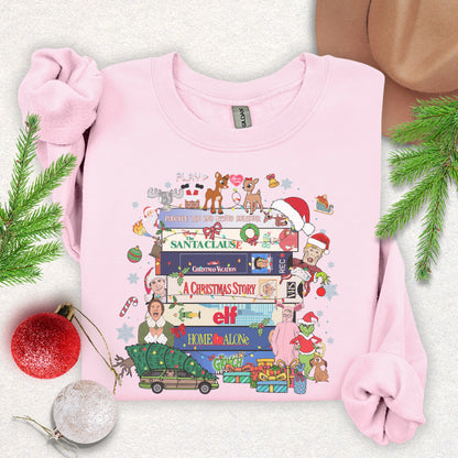 90's Christmas Crewneck Sweatshirt