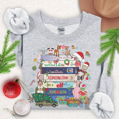 90's Christmas Crewneck Sweatshirt