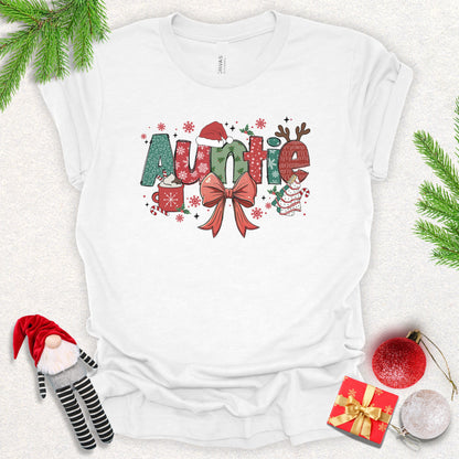 Festive Auntie Christmas Tee