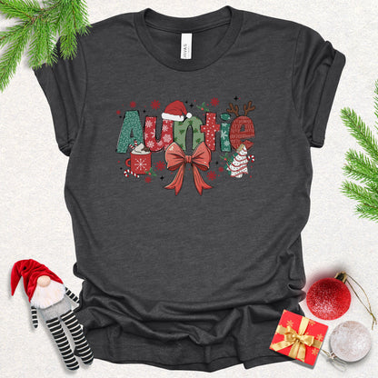 Festive Auntie Christmas Tee