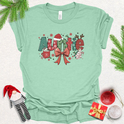 Festive Auntie Christmas Tee