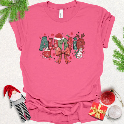Festive Auntie Christmas Tee