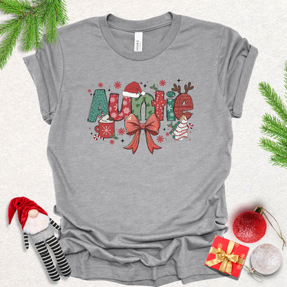 Festive Auntie Christmas Tee