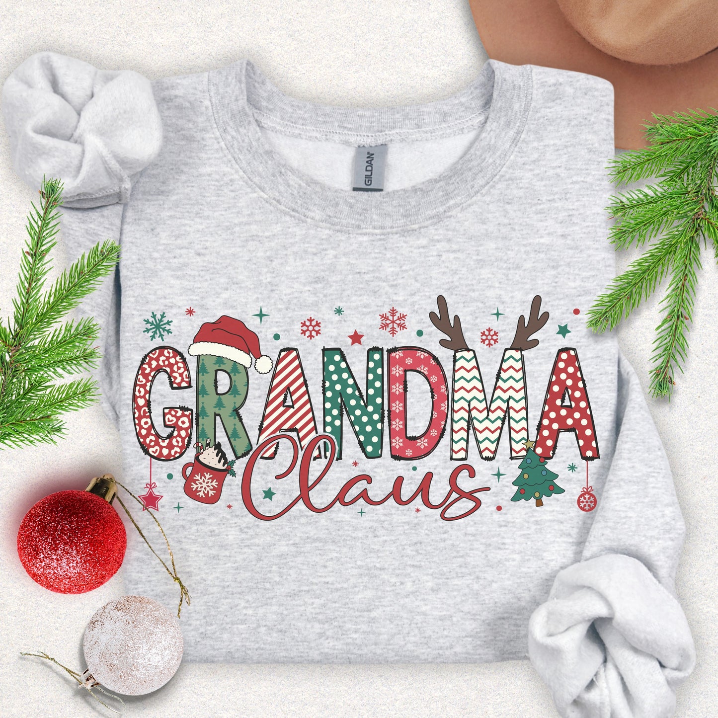 Grandma Claus Crewneck Sweatshirt