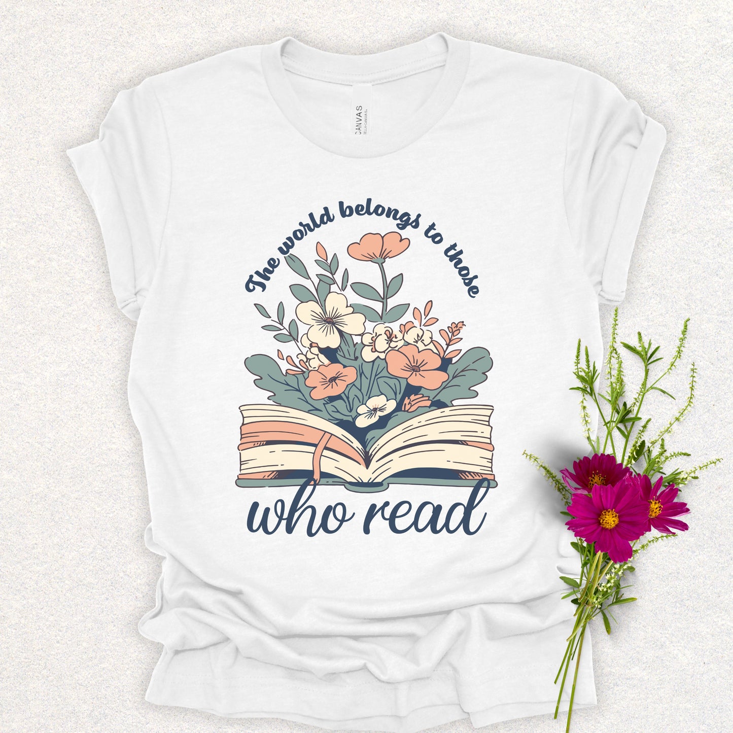 The World Belongs to Those Who Read Tee