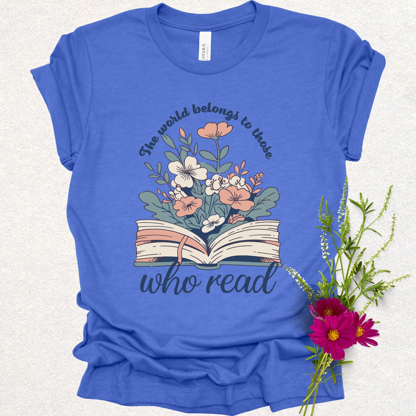 The World Belongs to Those Who Read Tee