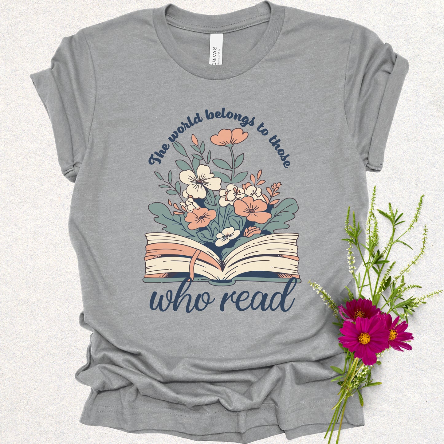 The World Belongs to Those Who Read Tee