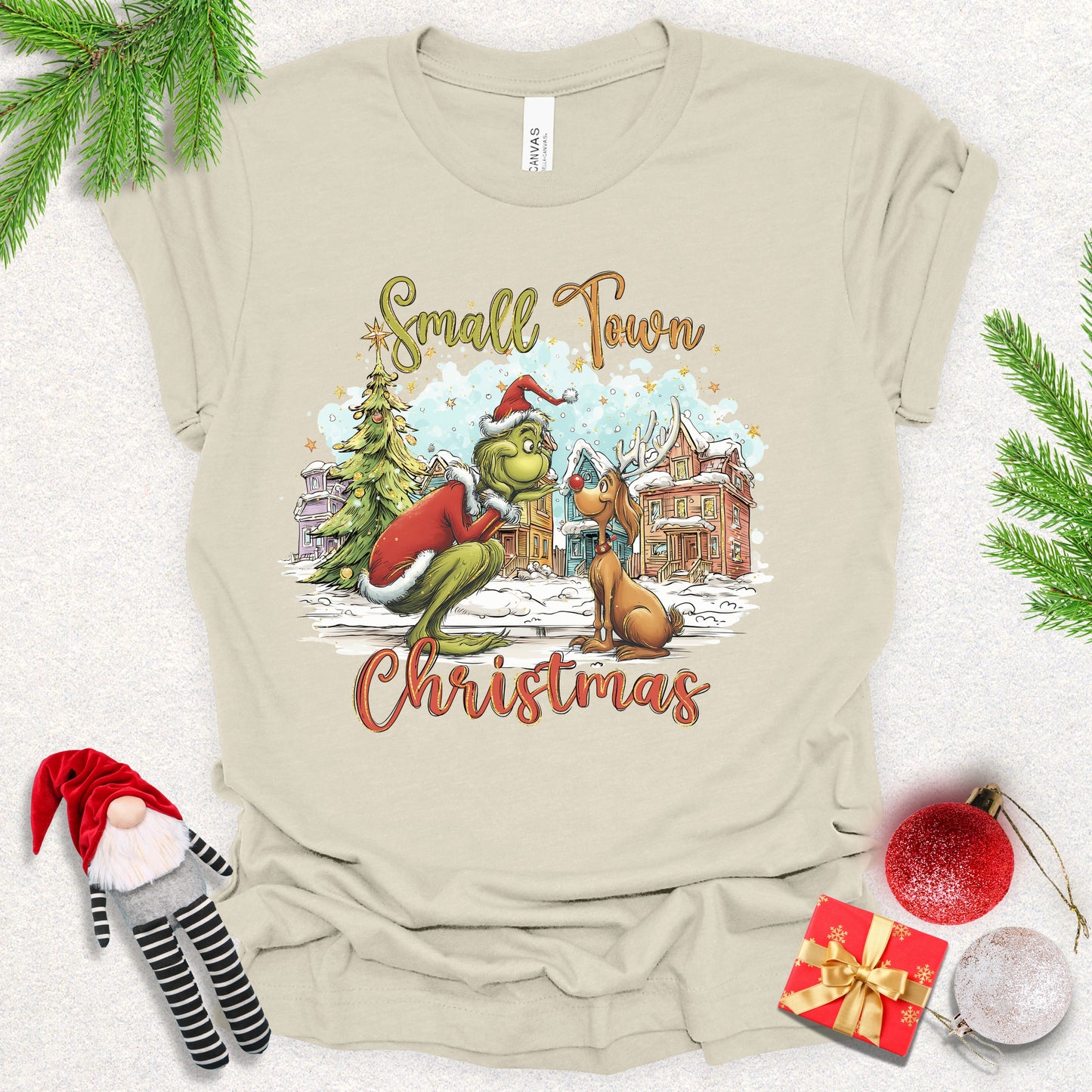 Small Town Christmas Tee