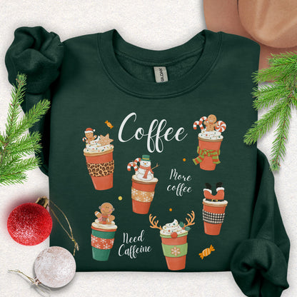 Holiday Latte Lovers Sweatshirt