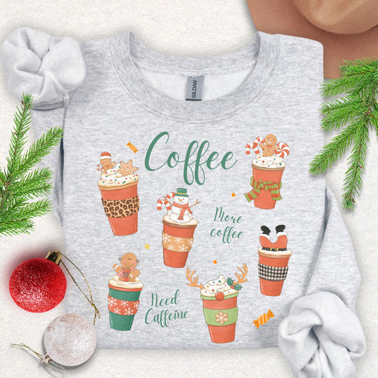 Holiday Latte Lovers Sweatshirt