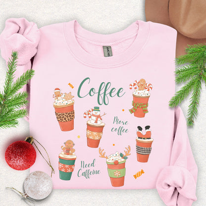 Holiday Latte Lovers Sweatshirt
