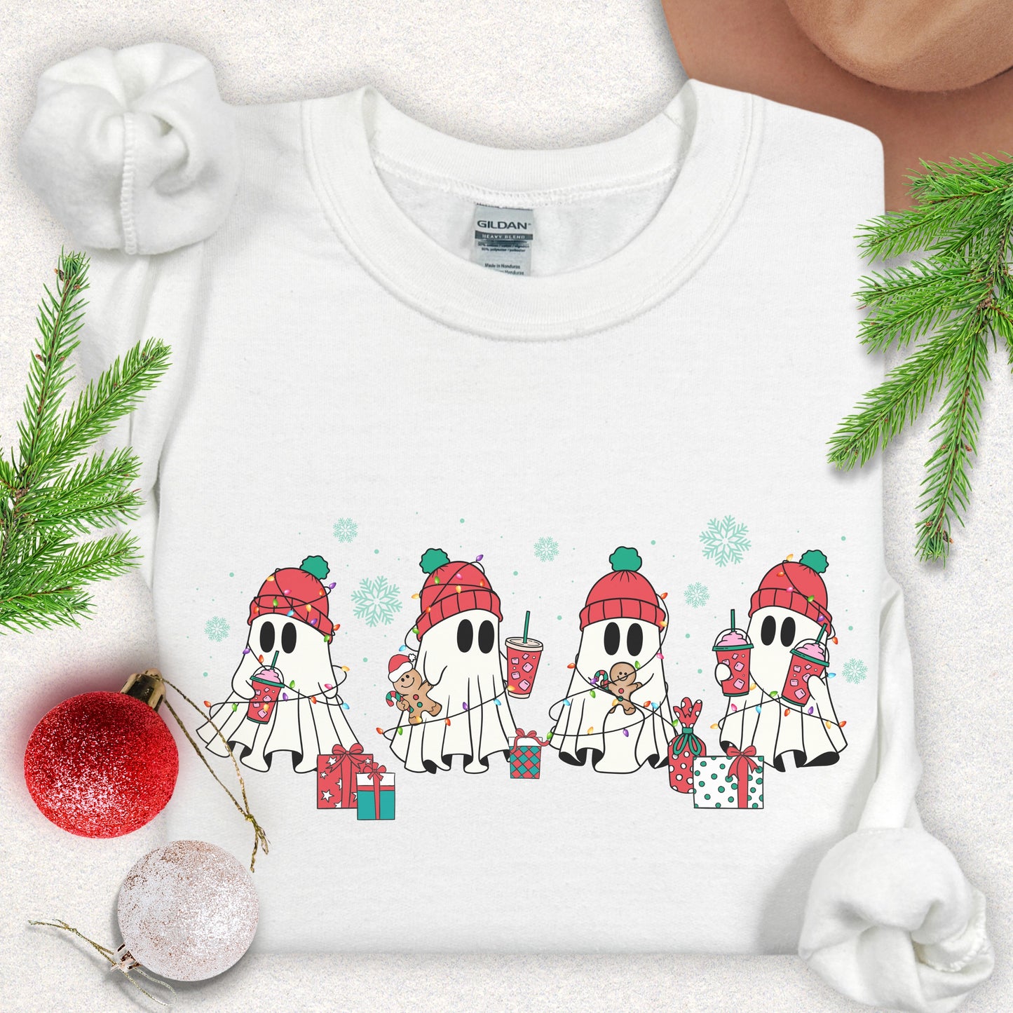 Christmas Ghosts Sweatshirt - Unisex