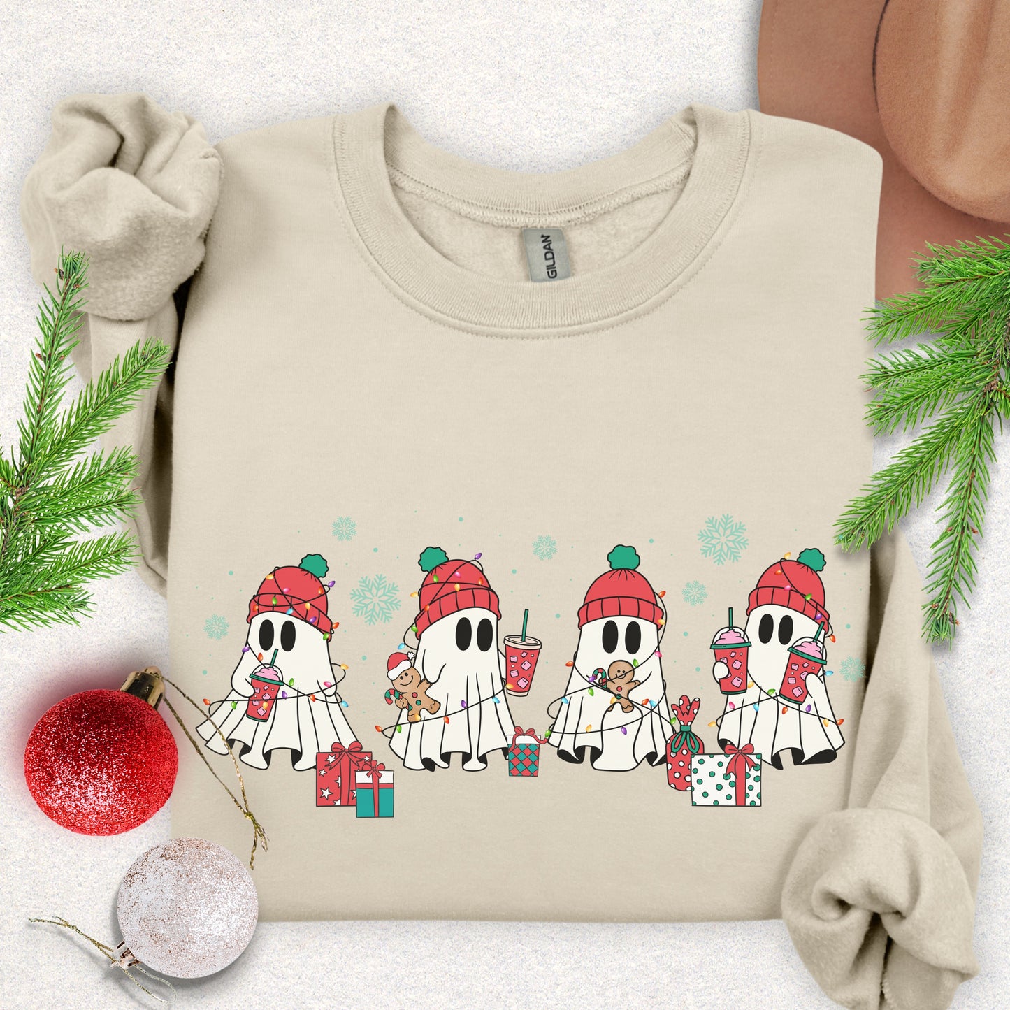 Christmas Ghosts Sweatshirt - Unisex