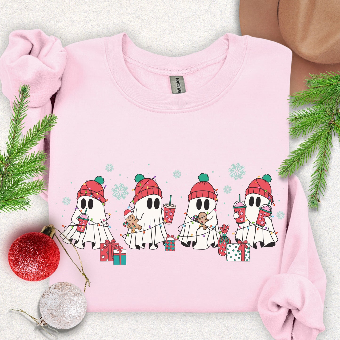 Christmas Ghosts Sweatshirt - Unisex