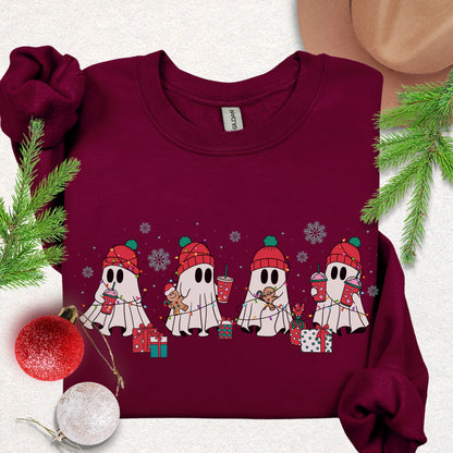 Christmas Ghosts Sweatshirt - Unisex