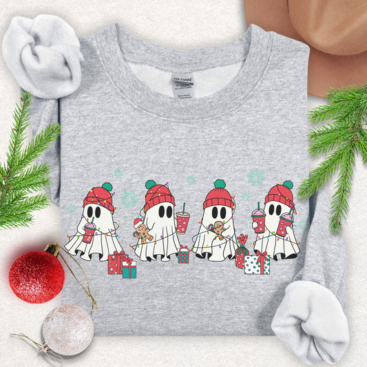 Christmas Ghosts Sweatshirt - Unisex
