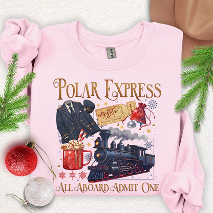 Christmas Train Sweatshirt