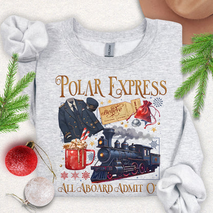 Christmas Train Sweatshirt