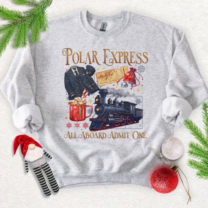 Christmas Train Sweatshirt