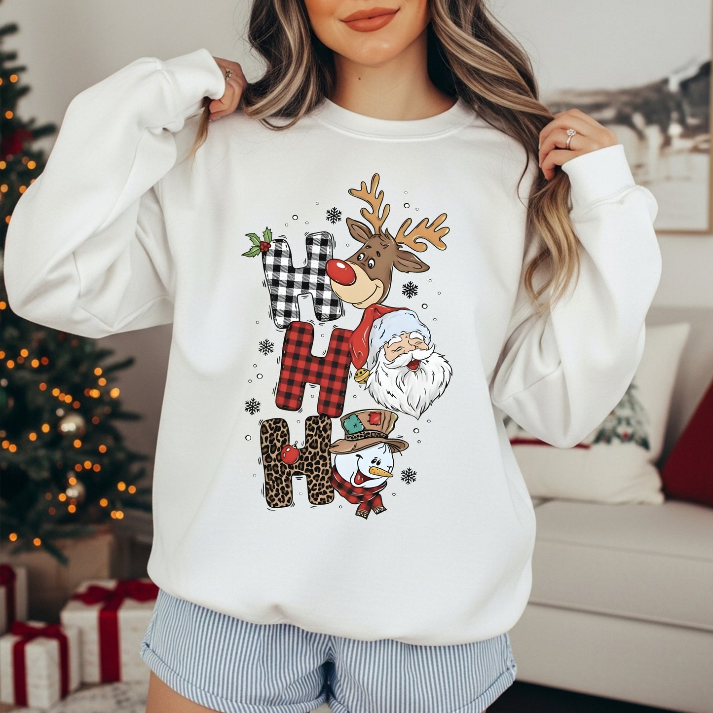 Ho Ho Ho Holiday Sweatshirt