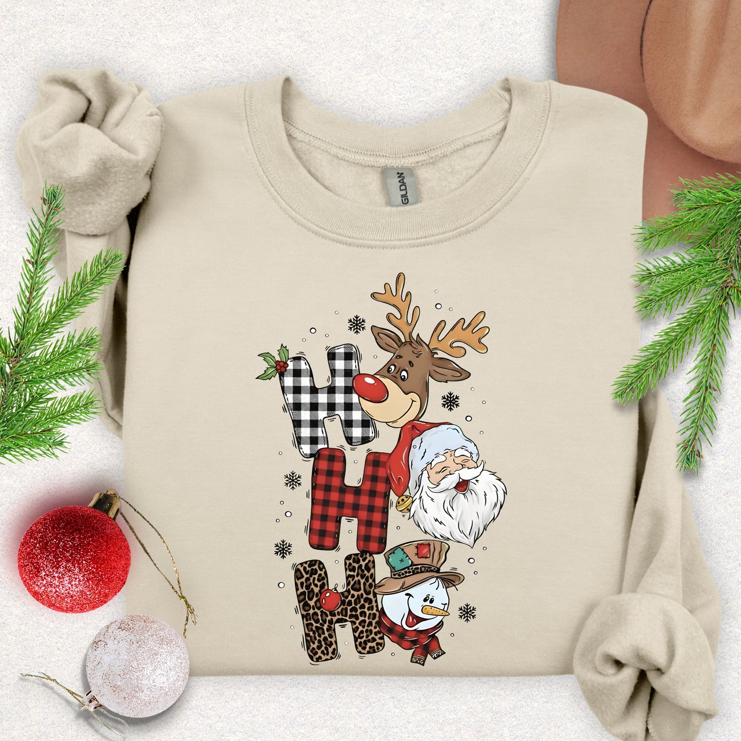 Ho Ho Ho Holiday Sweatshirt