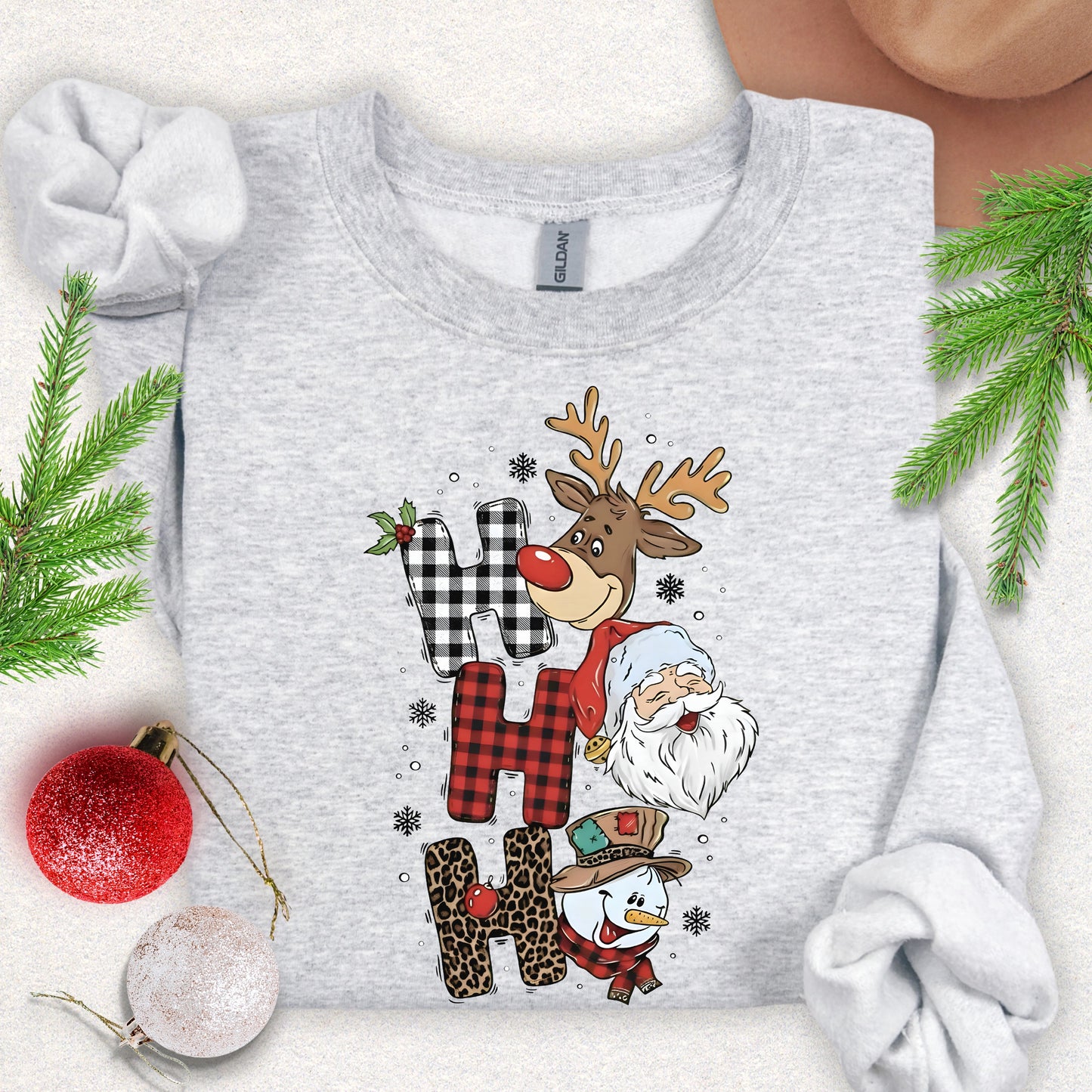 Ho Ho Ho Holiday Sweatshirt