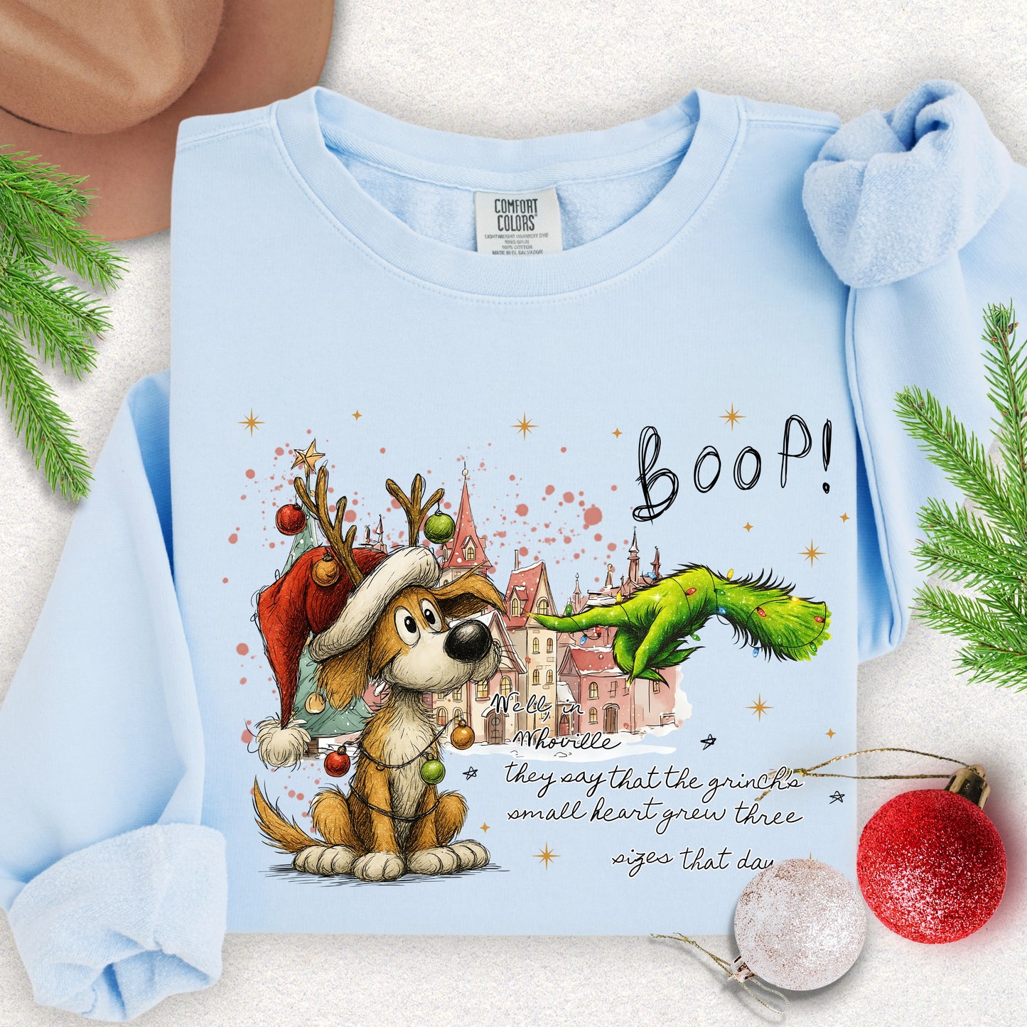 Christmas Boop – Whoville Edition Sweatshirt