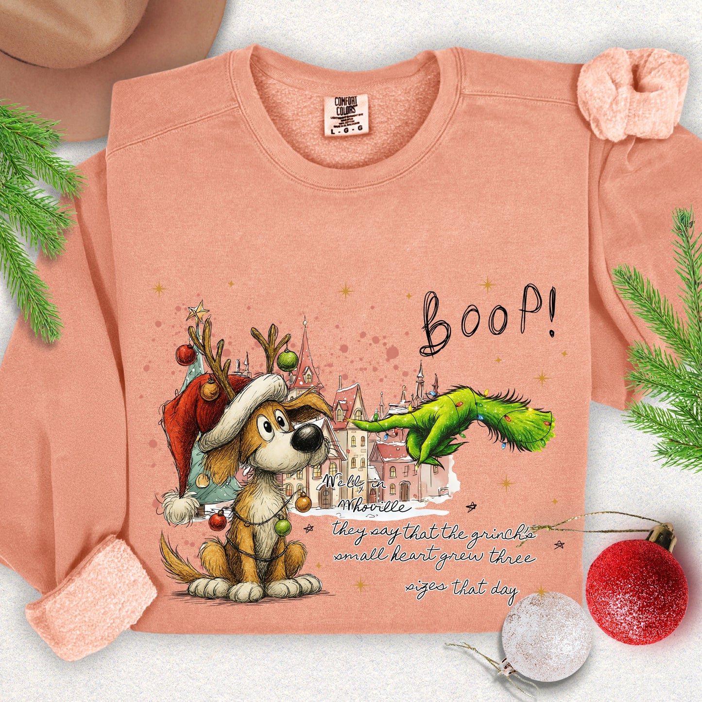 Christmas Boop – Whoville Edition Sweatshirt