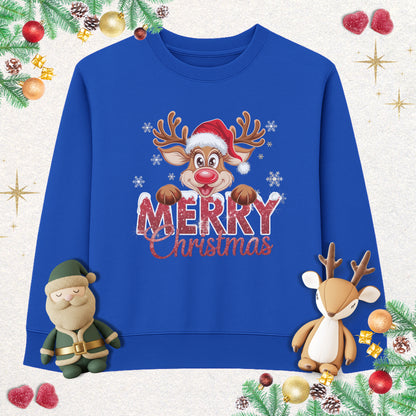 Santas Reindeer - Toddler Sweatshirt