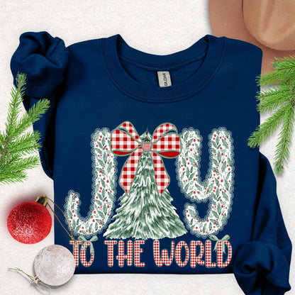 Joy to the World Christmas Sweatshirt