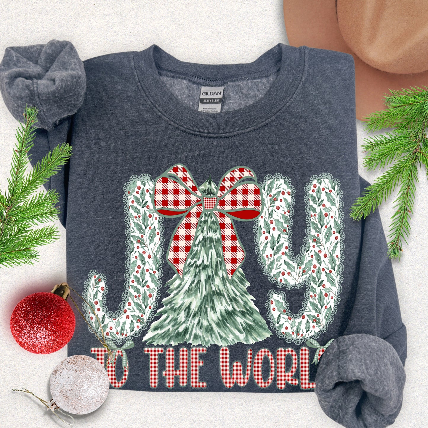 Joy to the World Christmas Sweatshirt