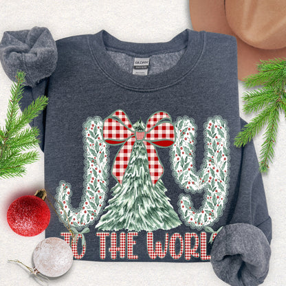 Joy to the World Christmas Sweatshirt