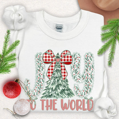 Joy to the World Christmas Sweatshirt