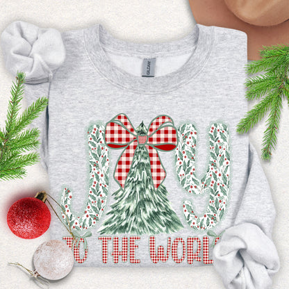 Joy to the World Christmas Sweatshirt