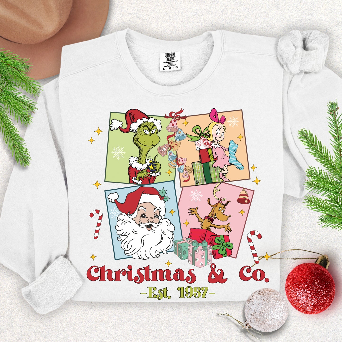 Christmas & Co. Premium Lightweight Sweatshirt