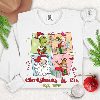 Christmas & Co. Premium Lightweight Sweatshirt