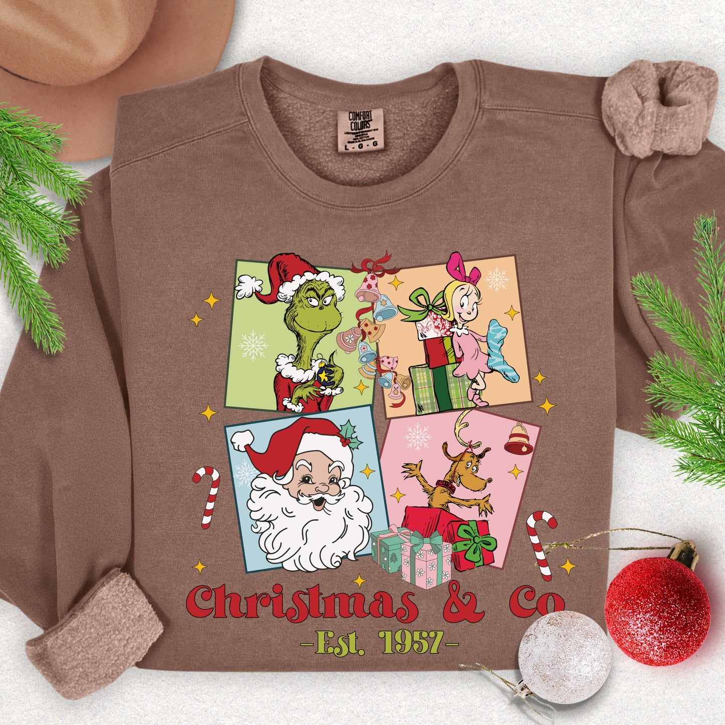 Christmas & Co. Premium Lightweight Sweatshirt